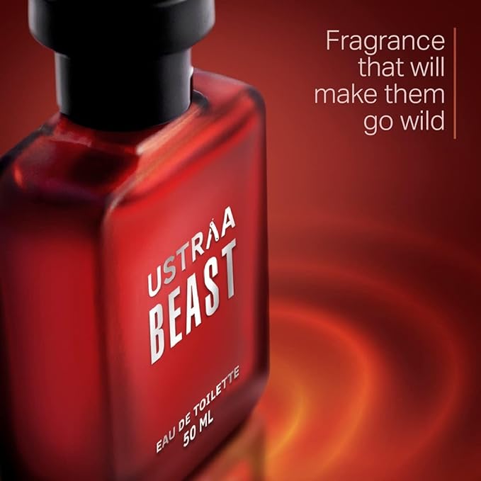 Ustraa Beast EDT 50ml - духи для мужчин