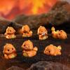 Delightful Miniature Dragon Figurines Resin Cartoon Desk Decor Blind Box Collection