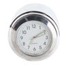 Motorcycle Mount Clock Round Watch Aluminum Luminous Universal for 7 8in‑1in Handlebar
