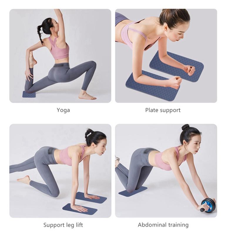 Коврик для тренировок в спортзале для дома, толстый коврик для поддержки колена, коврик для йоги