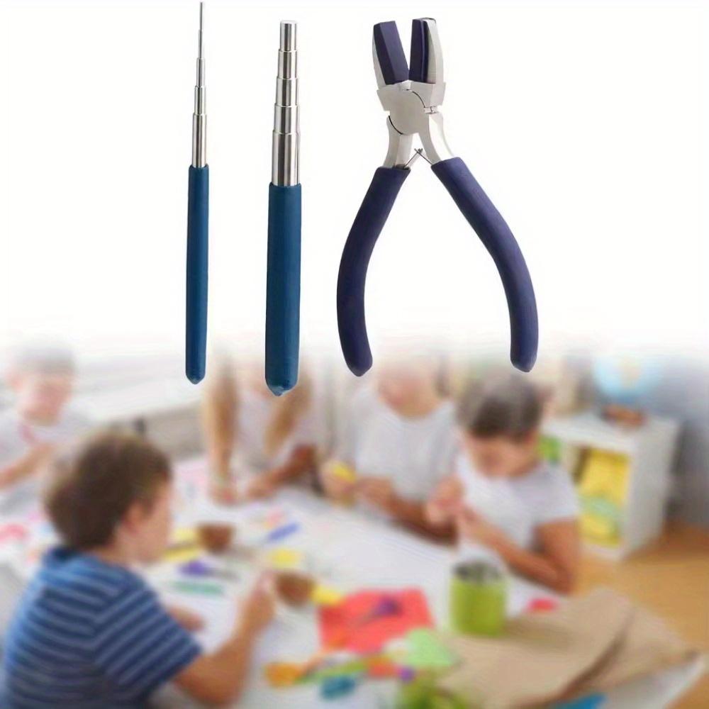 3Pcs/Set Multifunctional Jewelry Pliers Jewelry Making Kit Beading Wire Jewelry Pliers for Crafts Earrings Necklaces DIY Tools
