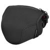 Hakuba Single-Lens Camera Case Luft Design Slim Fit Camera Jacket S-60 DCS-03S60BK Black