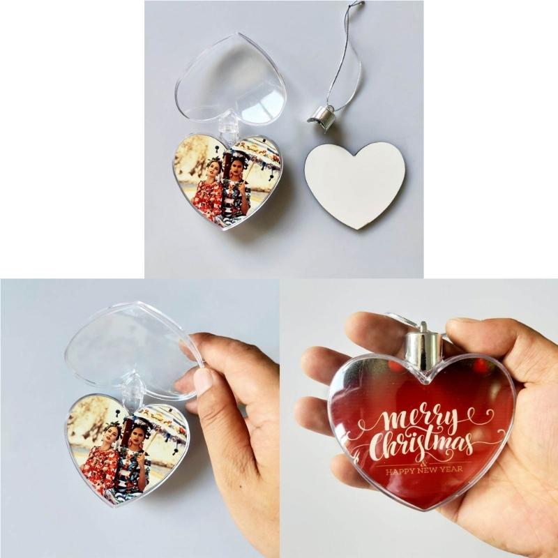 Thermal Sublimation Ornament Blank Multi Shape Christmas Decoration Pendant Heat Transfer Product DIY Crafts Making