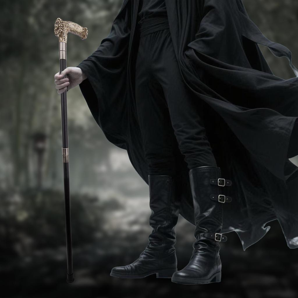 Серебряная полимерная голова медведя на корне дерева, трость для ходьбы, модная декоративная стальная трость, элегантная трость для косплея, набалдашник, посох, 94 см