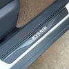 For MG ZS Hybrid HEV Car Accessories Door Sill Scuff Plate Pedal Cover Trim Exterior Threshold Protector Auto Stickers 2025 2026