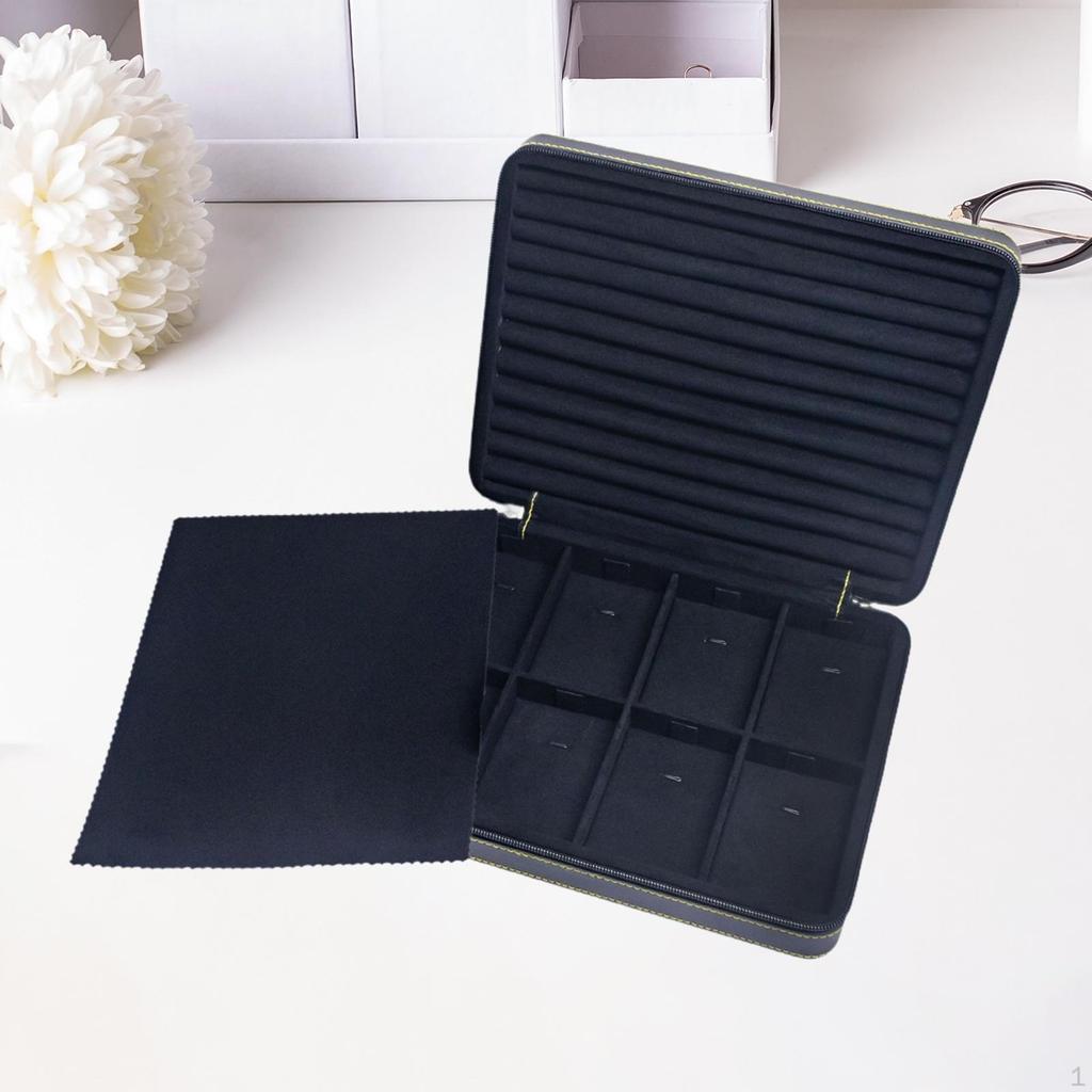 Ящик для хранения ювелирных изделий, сундук для украшений, универсальные коробки для колец, сережек, витрина для ожерелий