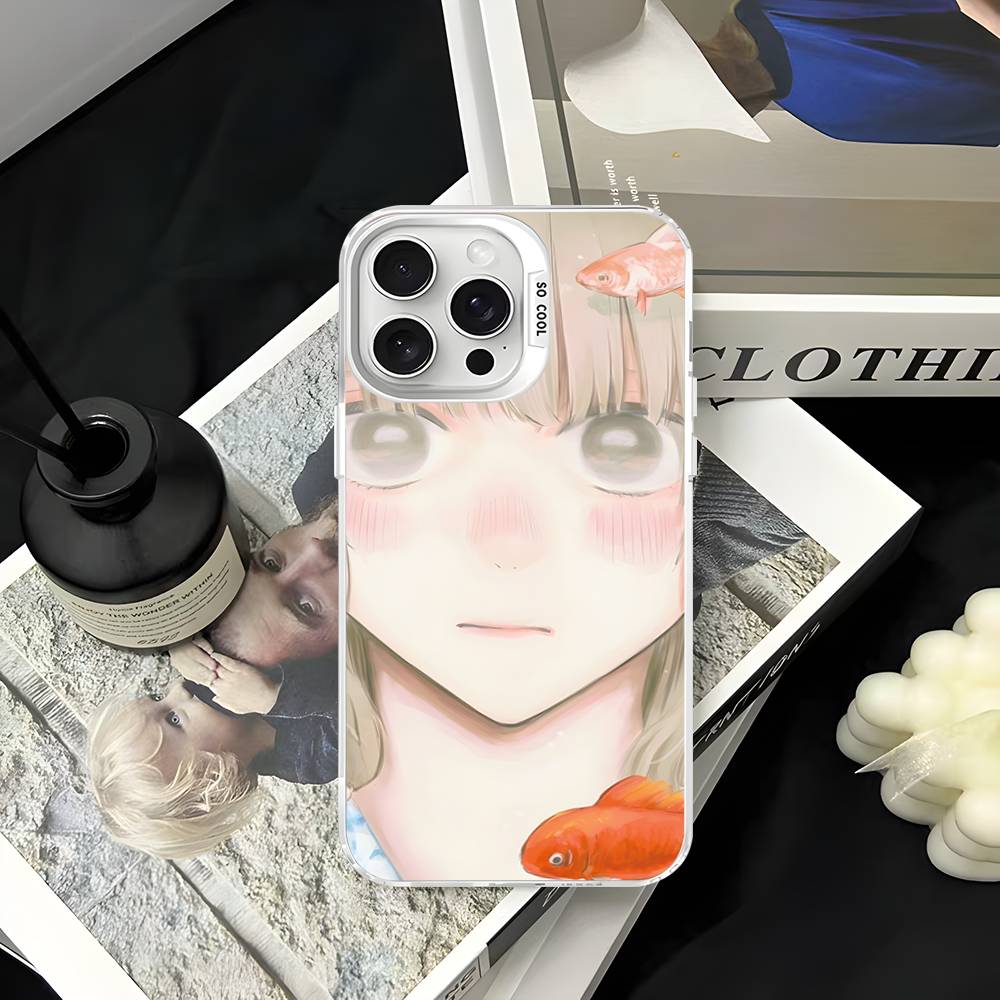 Аниме B-Blue Box Чехол для телефона Для iPhone 17 16 15 14 13 12 11 Pro Max Plus Pro Цветной корпус