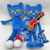 New Good-looking 30cm Pete The Cat Plush Game Animation Children's Birthday Gifts And Holiday Gifts Room Decor  Plushies Toy
