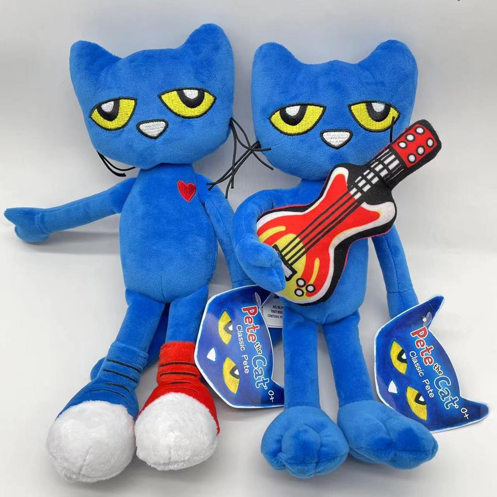 Кошка плюшевая игрушка игра анимация дети день рождения подарки мягкая кукла