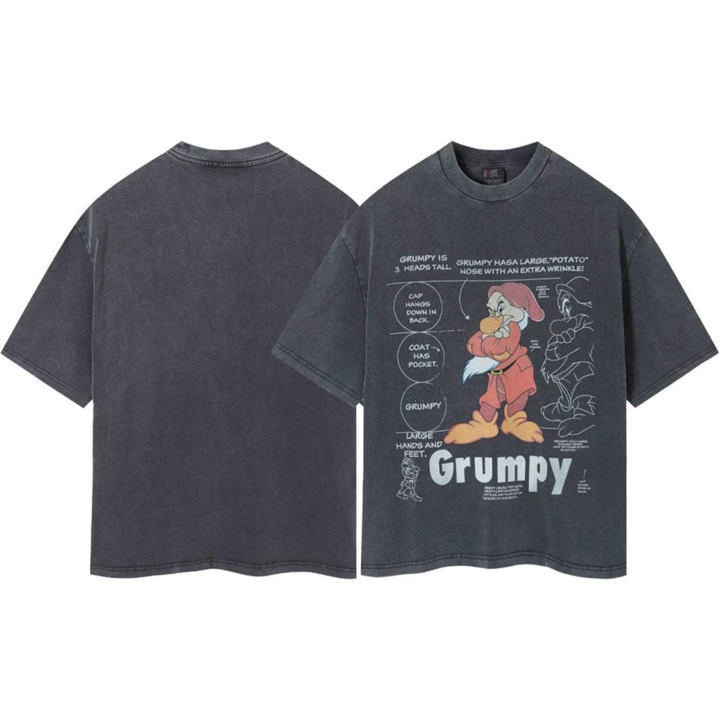 RogueWave Vintage Wash Heavy Cotton High Quality Short Sleeve T-shirt Fashion Casual for Men and Women