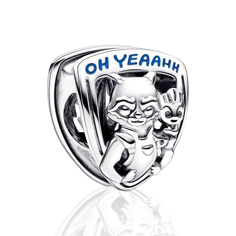 Стражи Галактики Грут Звездный Лорд Шармы Бусины Подвеска Подходят для Серебряного Браслета Ожерелья Для DIY Украшений Подарок