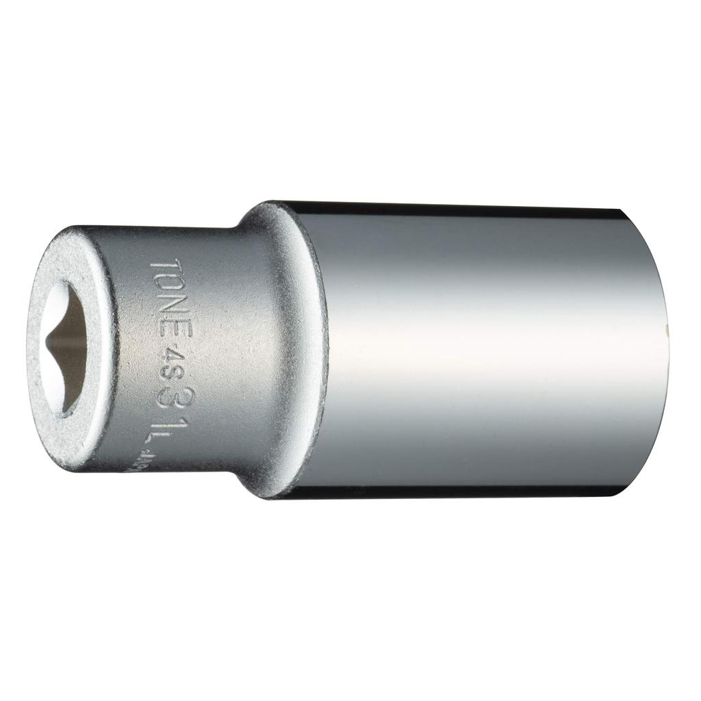 TONE Deep Socket Drive Angle Width Across Flats 31mm (Hexagonal) 4S-31L 12.7mm (1/2")