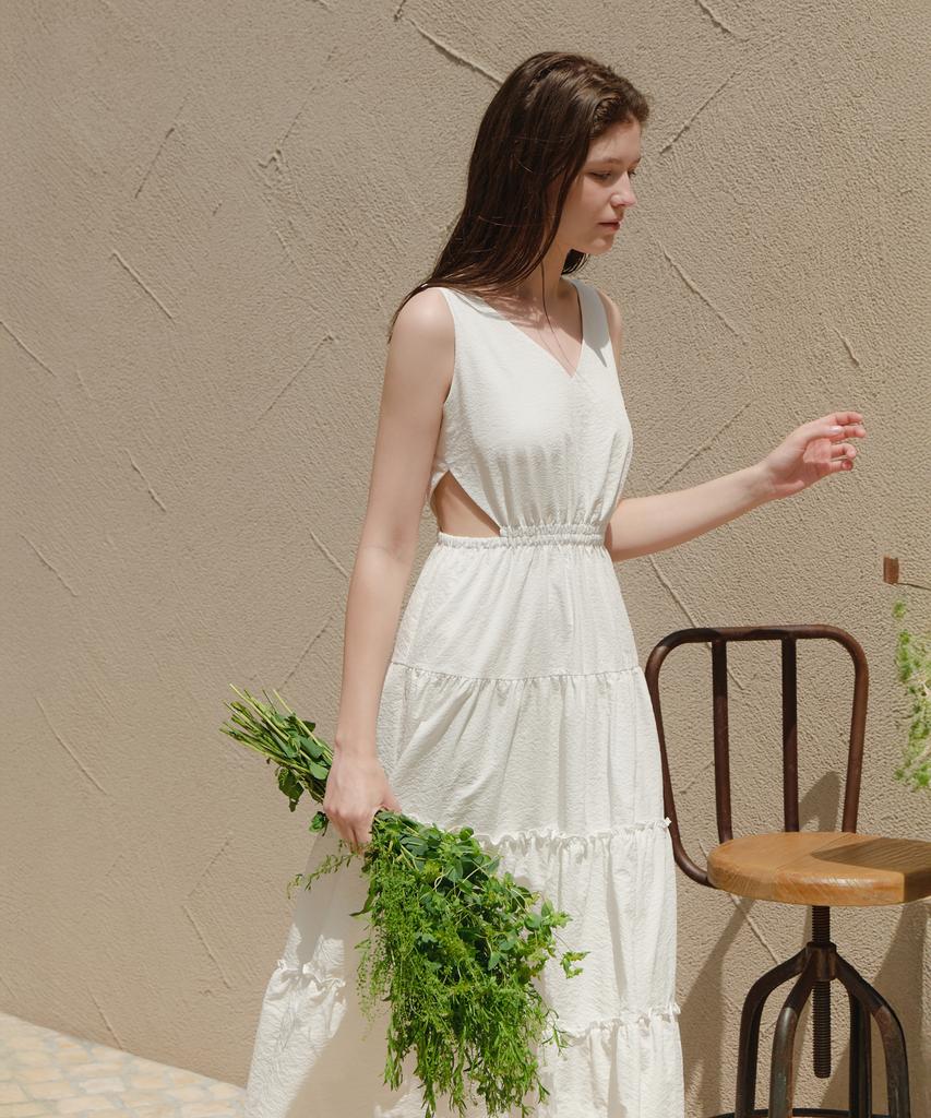 Bellodinela Ette Dress White