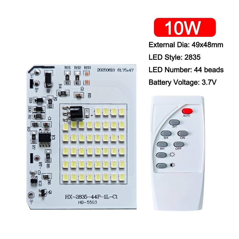 1Pcs 10W/15W/25W/40W/60W/100W LED Solar Light Board Smart IC Led Light  For Outdoor FloodLight