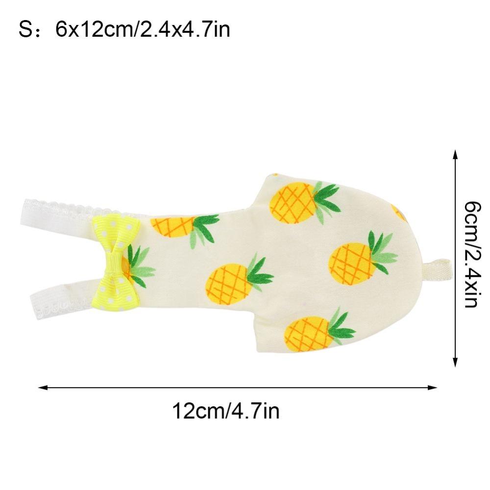 Washable Bird Diaper Clothes Reusable Parrot Diaper Durable Reusable Nappies For Mini Parrot