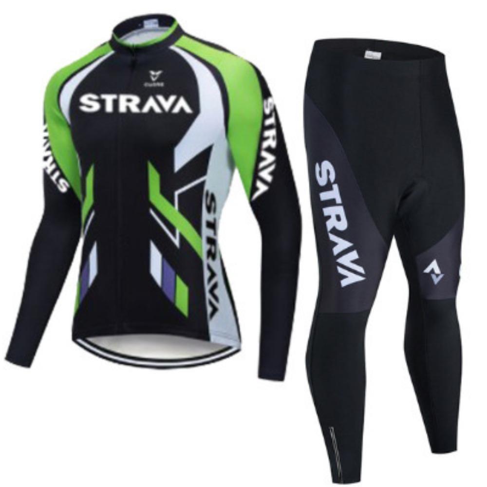 Spring and summer long-sleeved cycling suit, men's and women's road bicycle cycling suit, moisture-absorbing and breathable