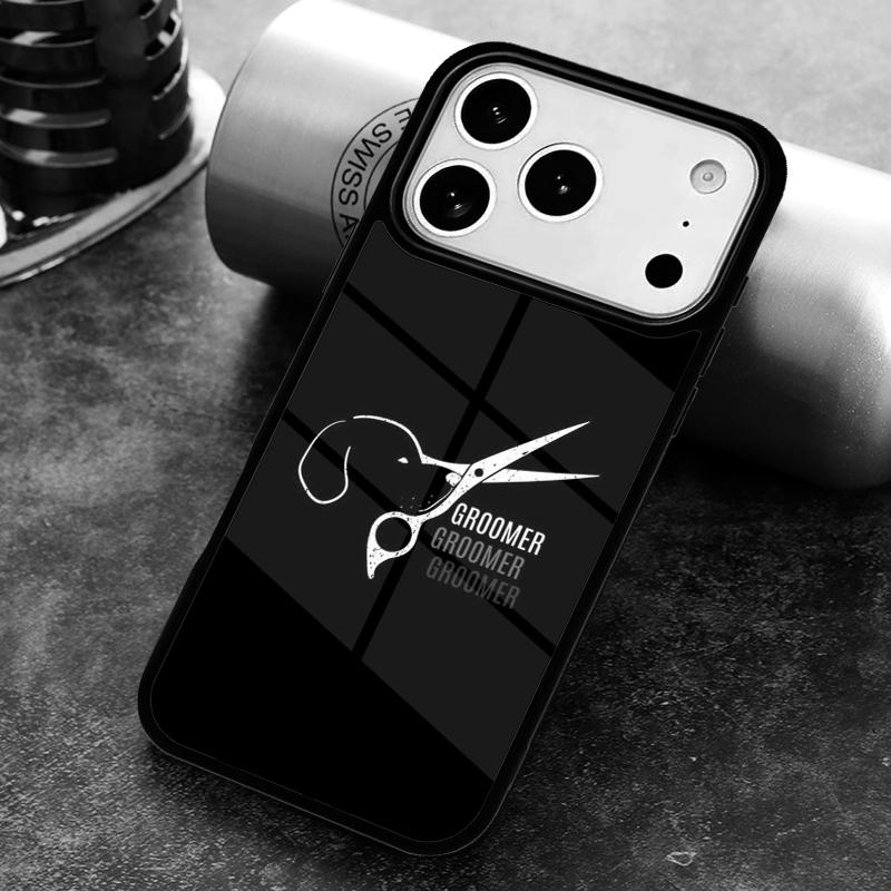Чехол для телефона парикмахера для iPhone 17 16 15 Pro Max Air 14 13 12 11 Plus Ударопрочный чехол