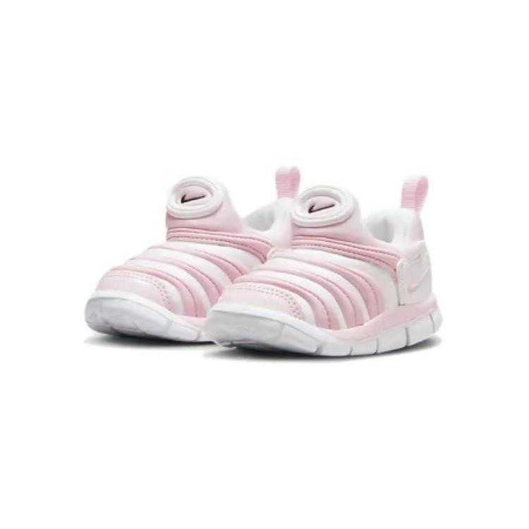 Nike Dynamo Free TD Pink Foam Baby Sneakers Black-Summit-White 343938-637