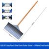 Heavy-Duty Plastic Snow Shovel