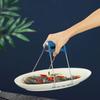 Foldable Steamer Lifter Non-slip Holder Plate Gripper Anti-Scalding Clip Dish Bowl Clamp