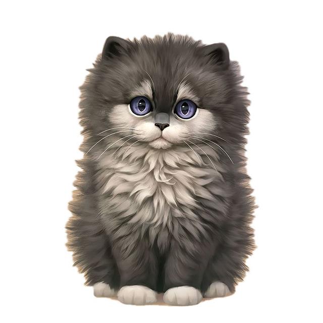 J540 # супер милая наклейка с изображением кота и животного на автомобиль, виниловая наклейка, водонепроницаемые декоративные наклейки для автомобиля