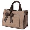VIVID HORN La Creviar Handbag with Shoulder Large Mocha Ribbon, Women's 2-Way Bag, Lightweight, Capacity, Crossbody, Popular, 70320,