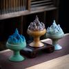 Керамическая курильница Цяньлицзяншань, курильница для очистки воздуха в помещении, курильница в китайском стиле, украшение