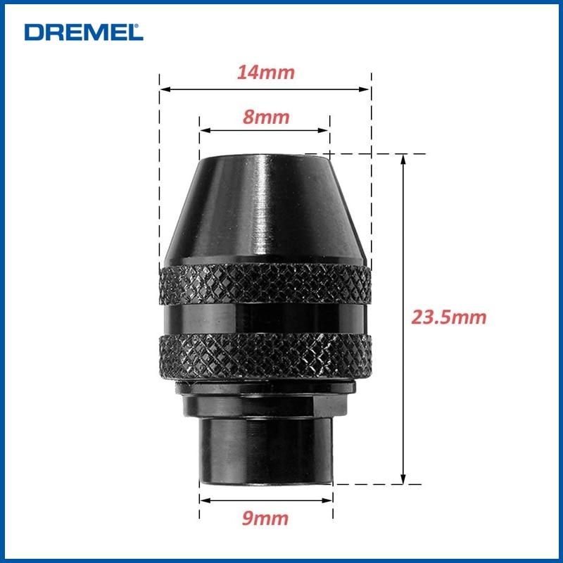 Dremel 4486 сверлильный патрон без ключа, быстросменный многофункциональный сверлильный патрон 0,8-3,2 мм для электрических вращающихся инструментов Dremel 3000 4000 8220 8100