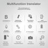 Совместимый с Bluetooth 4.2 Smart Translator Голосовой перевод Высокоскоростной многоязычный устный перевод 96 иностранных языков