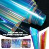 Dichroic Iridescent Window Film Rainbow Self Adhesive Glass Sticker Vinyl Decorative Glass Sticker DIY Home Decoration New