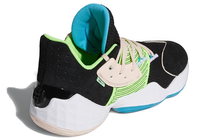 adidas Харден Вол. 4 'Черный Сигнальный Зеленый' FY0874