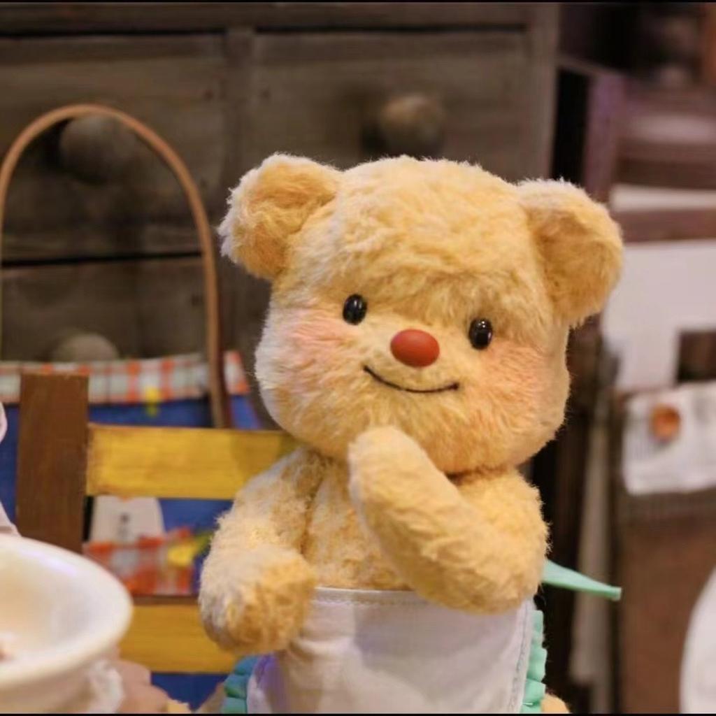 Thai Butter Bear Ragdoll Plush Toy Birthday Gift Doll Children Cute Gifts for Boys and Girls