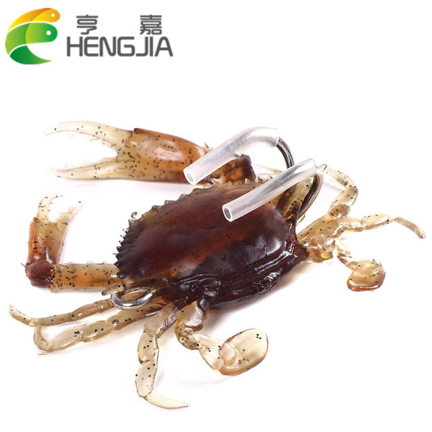 Lures 1pc Fishing Luya Soft Bait Submerged Soft Bait Crab Fishing Soft Lure Small Soft Insect Bionic Bait