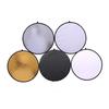 Light Reflector 80CM 5 In 1 Multi Disc Collapsible Circular Reflector for Photography Translucent