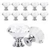 Style Glass for Drawer Dresser Crystal Pulls Handles Cabinet Knobs Door Handle Drawer Knobs