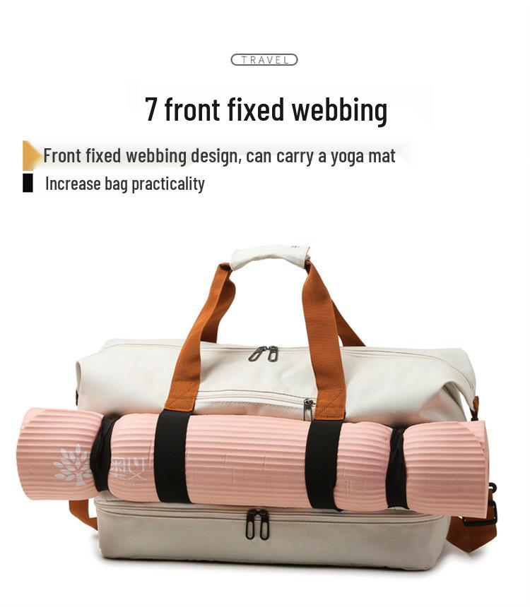 Дорожная сумка большой вместимости для фитнеса, спорта и деловых поездок - Маленький багаж и решение для хранения для студентов
