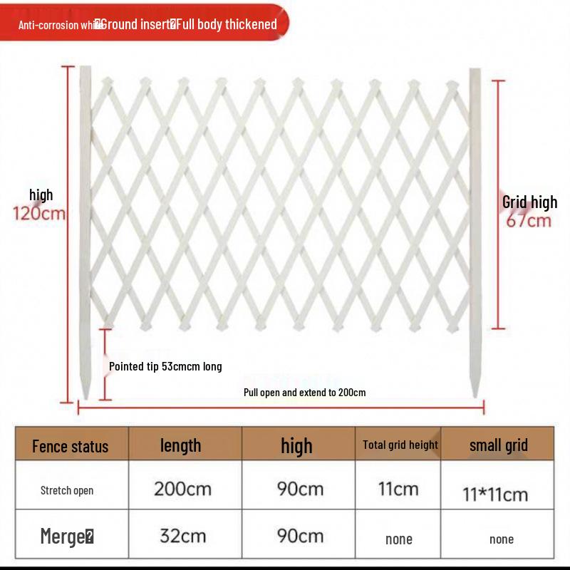 Уличный антикоррозийный раздвижной деревянный забор для сада, двора, крытого балкона и вольера для собак.