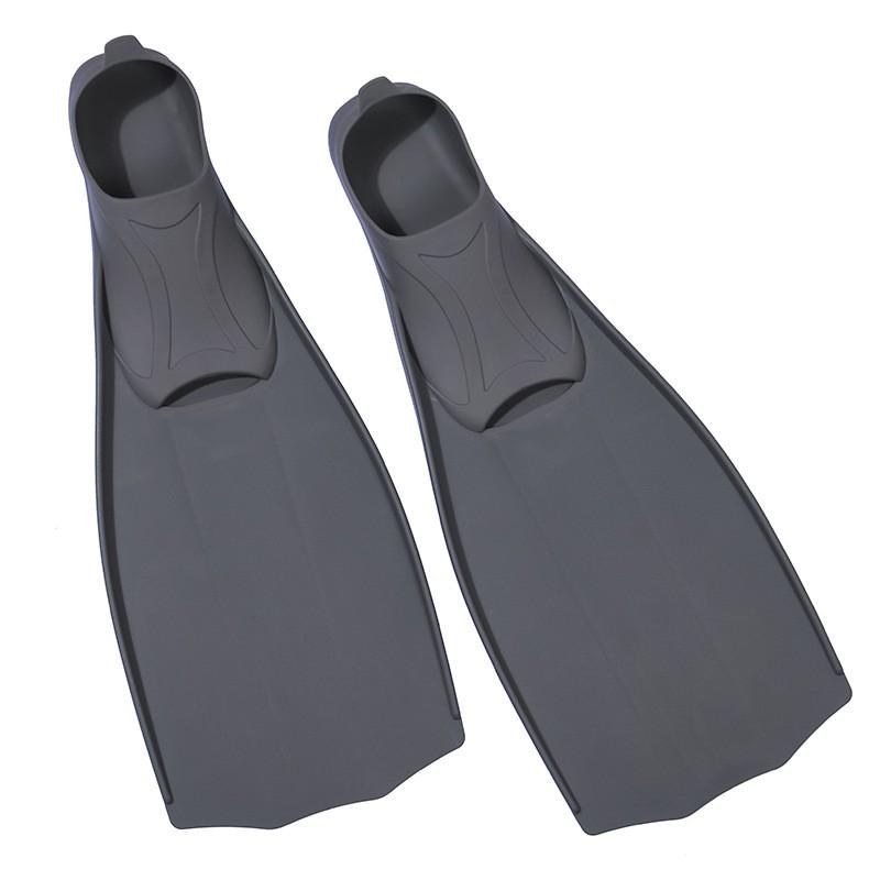 Adjustable Snorkeling Fins Adults TPR Material Full Foot Swim Diving In Multiple Colors Sizes