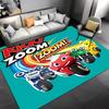 1pc Ricky Zoom2 Entrance Mat, Non-Slip Mat Area Rug,Room Decor, Outdoor Decor, Kitchen Rug,Doormat - Machine Washable, Easy to Clean