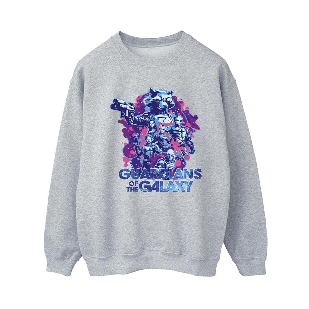 Guardians Of The Galaxy Volume 3 Womens/Ladies Character Poses Sweatshirt