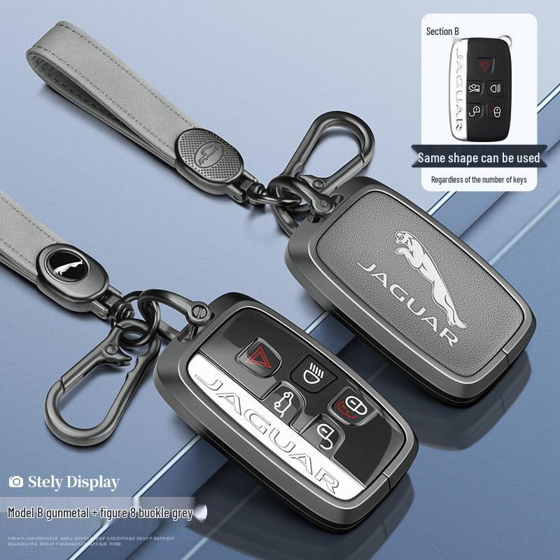 Jaguar XEL, Range Rover Velar, Discovery Sport, and Defender Premium Metal Key Case
