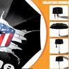 Custom Name Personalized Atletico Madrid Print Umbrella, Auto Open Close, 8‑Rib Sturdy Frame, Commute Camping Hiking Use, Birthday Gift