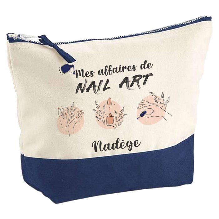 Trousse de maquillage - PLANETEE - Affaires de Nail Art Nadège - Grand format - Impression HD - Fabriquée en France