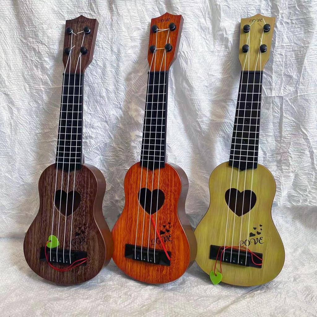 Children's Ukulele Toy: Playable Small Guitar for Boys and Girls, Musical Instrument, Piano-Inspired Design