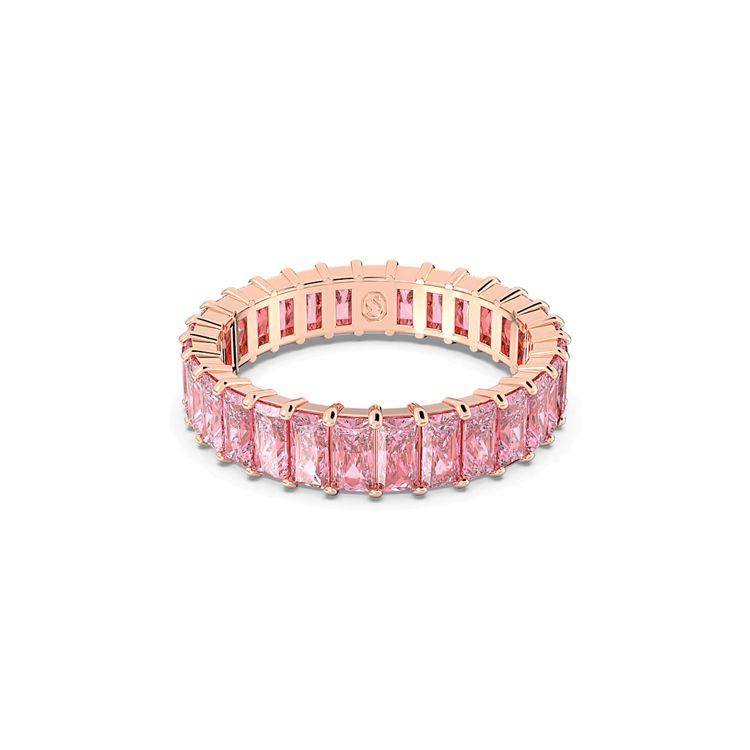 Swarovski Matrix Rectangular Cut Cubic Zirconia Ring Women ring 5648288