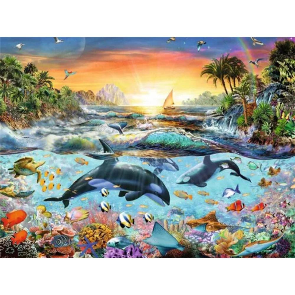 Алмазная картина, полная дрель, Рождественский кот, круглая алмазная живопись, ручная работа, животное, лошадь, сделай сам, алмазная мозаика, картина, украшение дома