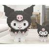 JEKCA Small Sanrio Premium Block, популярные корейские игрушки Kuromi