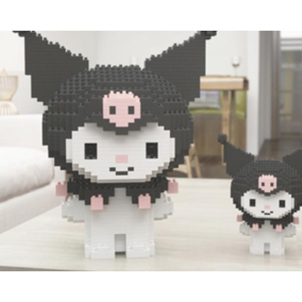 JEKCA Small Sanrio Premium Block, популярные корейские игрушки Kuromi
