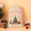 Рождественский мешок Санты Merry Xmas Домашний декор Канун Рождества Подарочный пакет Мешок на Канун Рождества Санта Клаус Новый Год