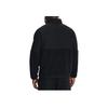 Under Armour Logo Pattern Loose-Fit Sherpa Zip-Up Jacket Men Jacket Black 1366091-001